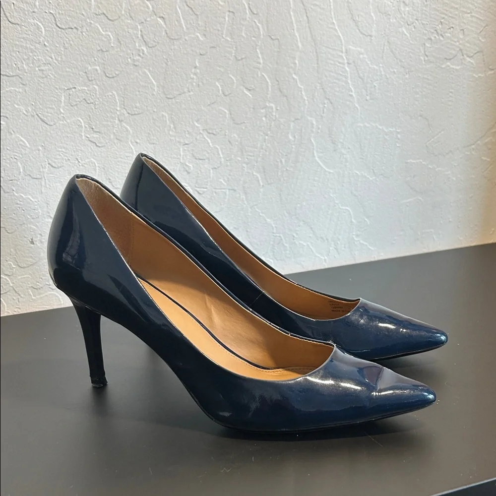 Calvin Klein Navy Gayle Stilleto Pointed-Toe Heels - Women’s 7.5